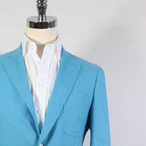 Isaia Sport Jacket 42R (40R)/52 Cotton/Wool Slim Fit. Made in Italy.